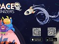 Idle click space game