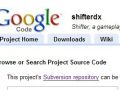 Shifter SVN now available on Google Code