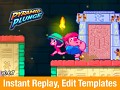 Pyramid Plunge v0.6.7 - Instant Replay, Edit Level Templates