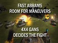 Speed of Abrams in 4x4 online