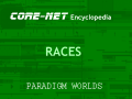 PARADIGM WORLDS: Creatures: Races - Encyclopedia