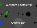 Weapons and Sprites for Heist Completed