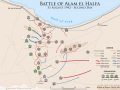 Maps of the Battle of Alam el Halfa