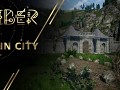 The process of developing a location - the ruins of an ancient city