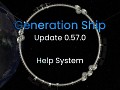 Release 0.57.0 - Help System