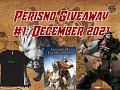 Perisno Giveaway #1 (DECEMBER 2021)