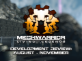 Development Review: August - November