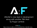Afterfall is now back in  development
