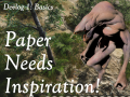 Survival resource-management game, Paper Needs Inspiration!