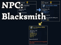 NPCs in ZpellCatz: The Blacksmith