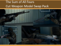 Replacing Weapon Models in the Sum of All Fears.