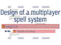 Designing a multiplayer Spell-System