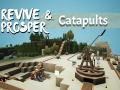 Catapults for base-building automation