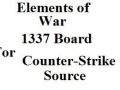 1337 Board - For Counter-Strike: Source!