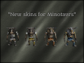 New skins for Minotaurs