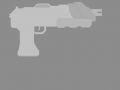 A basic start in to concept art of a gun in photo shop