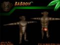 Final baboon playermodel