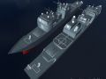 Interceptor Shield Aegis ship skinned and finished “Go Navy”
