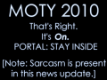 P:SI Update #003.5--MOTY Time!