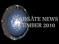 December 2010 Stargate News Recap