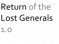 Return of the Lost Generals mod released 1.0