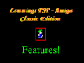 Lemmings PSP - Amiga Classic Edition Features