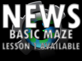 Basic Maze Game Lesson 1 now available