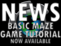 Basic Maze Game Lesson Complete Tutorial now available