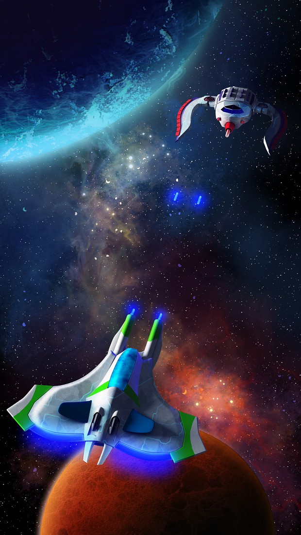 3D space shooter - skYkeY