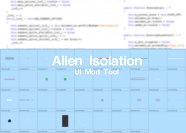 Alien Isolation UI Mod Tool
