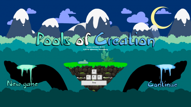 Pools of Creation demo v. 0.2.0