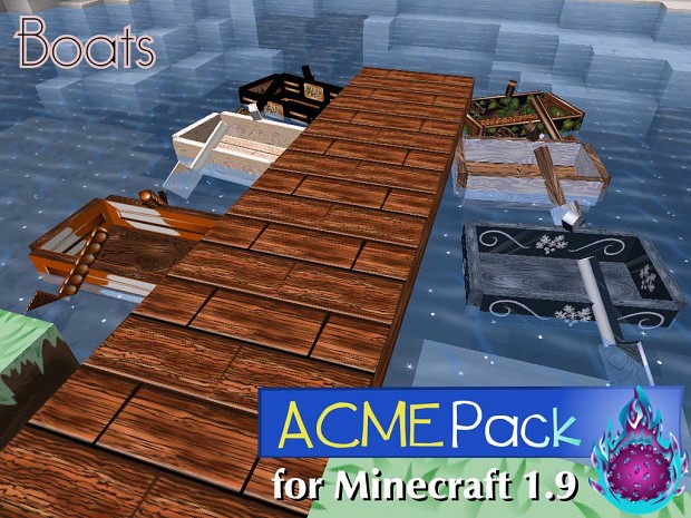 ACME Pack 256x for Minecraft 1.9 Combat Update