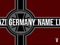 Nazi Germany Name List 1.2 update