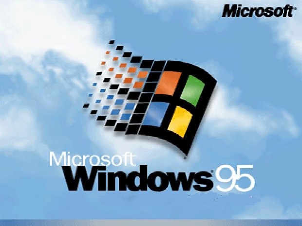 Windows 95 Boot Screen for office computer