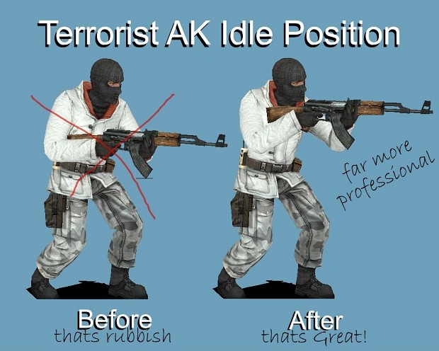 New Terrorist AK-47 Idle Position