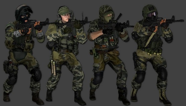 Battlefield 4 Russian soldier (2 in1)