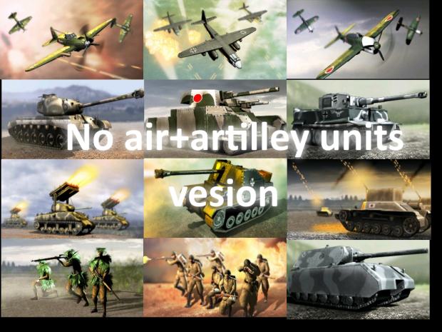 No Air+Artillery Units version