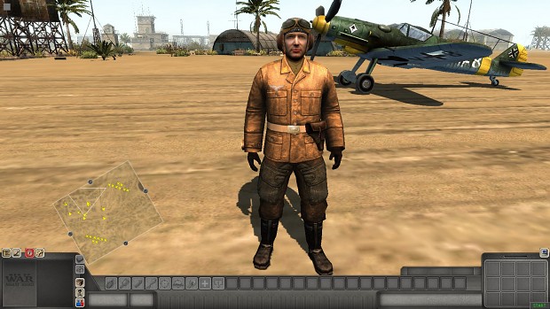 Bonus skin: german pilot tropical uniform