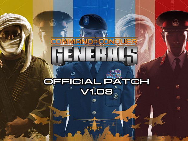C&C: Generals v1.08 German (uncensored) Patch
