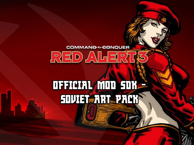 C&C: Red Alert 3 Soviet Art Source Pack