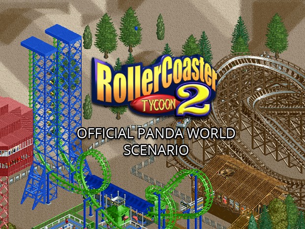 RollerCoaster Tycoon 2 Panda World Scenario