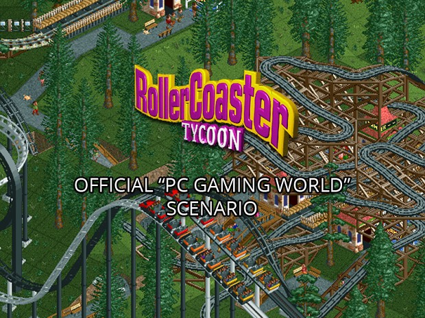RollerCoaster Tycoon PC Gaming World Scenario