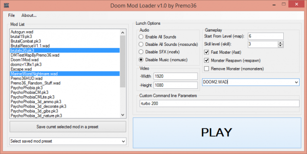 Doom Mod Loader 1.1 (Old/Legacy)