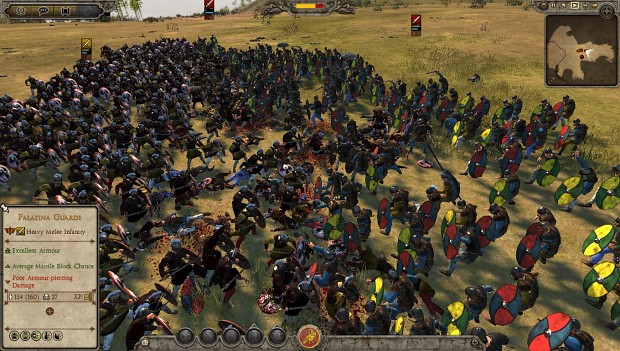 Total War: Attila Unit Spacing mod