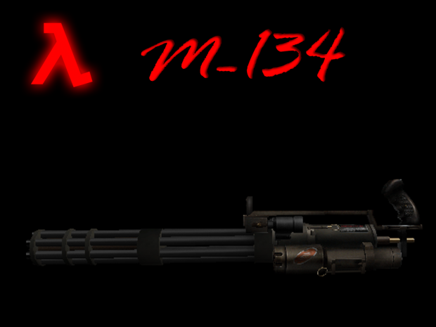 M-134 Minigun for Half-Life