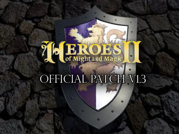 Heroes II: The Succession Wars v1.3 DOS Patch