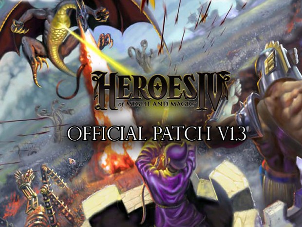 Heroes IV v1.0 to v1.3 Russian Patch