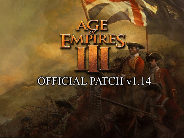 Age of Empires III v1.14 English Patch