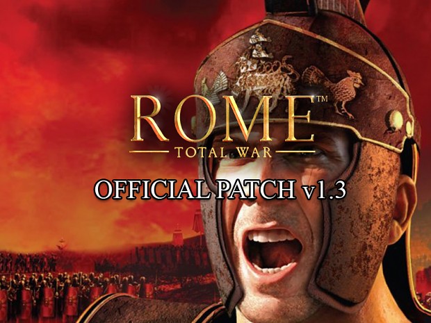 Rome: Total War v1.3 English Patch