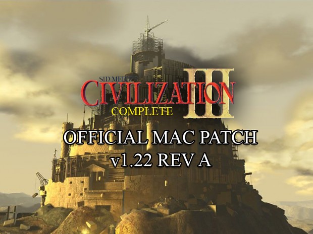 Civilization III: Complete Mac v1.22 Rev A Patch